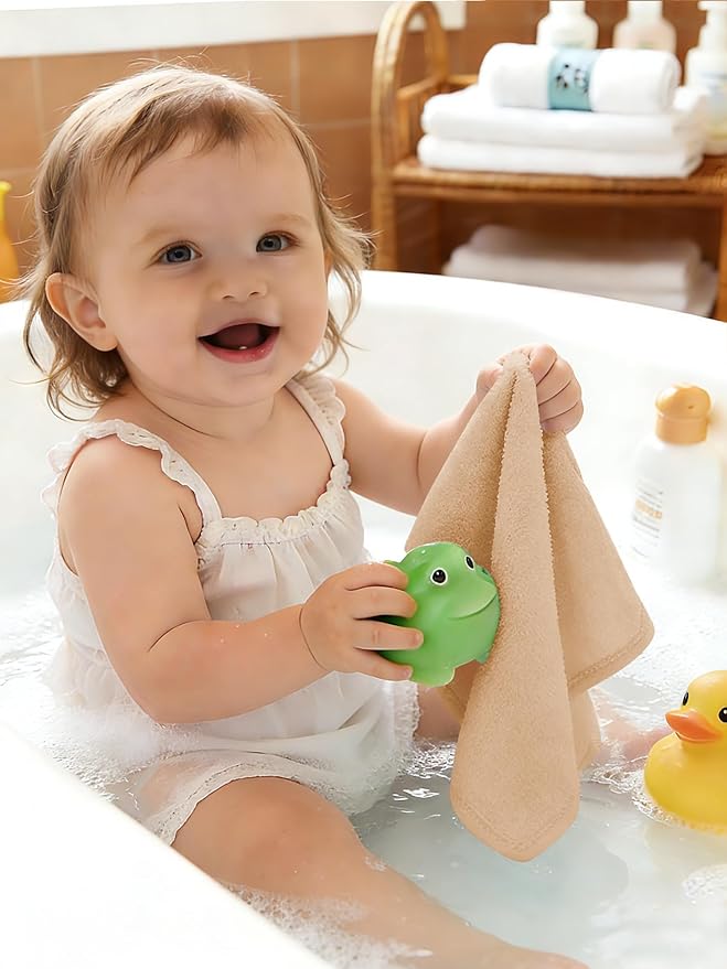 HIPHOP PANDA Baby Washcloths, Rayon Made from Bamboo - Image 9