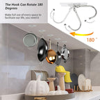 DKHDBD Large Adhesive Hooks, Waterproof Transparent Hooks - Image 4