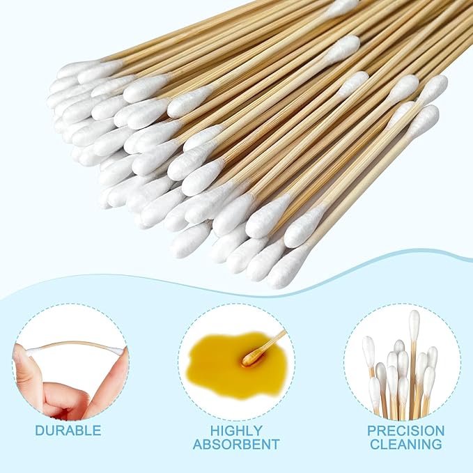 Bamboo Cotton Swabs Set - Image 5