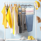 Closet Organizers and Storage, Pants Hangers Space Saving, Velvet Hanger - Image 4