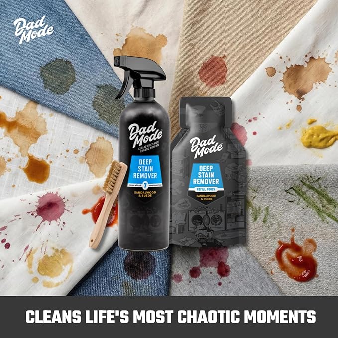 DadMode Laundry Stain Remover | 1000 Stain Treatments | 7-Enzyme Deep Cleaner & - Image 6