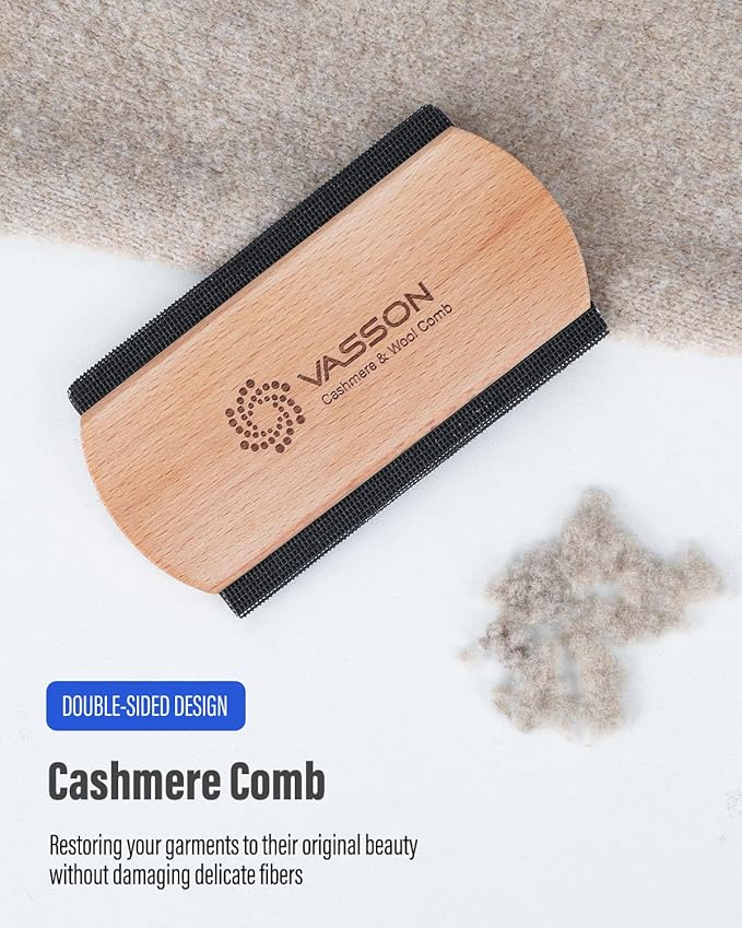 VASSON Cashmere Comb for Sweaters & Wool - Image 3
