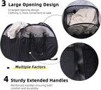 Collapsible Laundry Basket, 90L Foldable Pop Up Laundry Hamper - Image 4