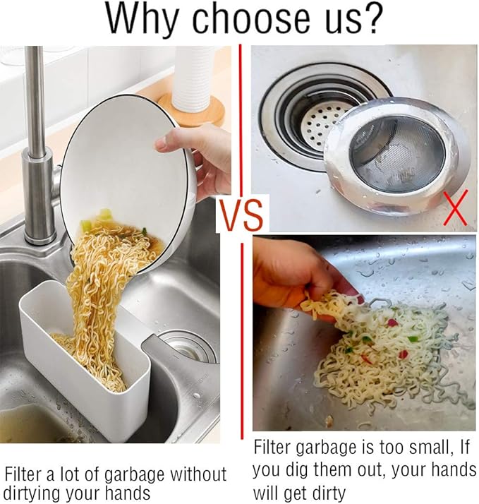 Sink Drain Strainer Basket Kitchen Sink Strainer Sink Food Catcher Kitchen Food - Image 3