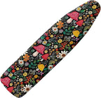Mushroom Ironing Board Cover and Pad, Floral Ironing Board Cover, Stain by Vanideaoty
