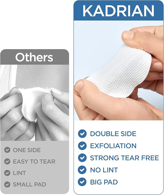 Exfoliating Cotton Rounds for face - Image 4