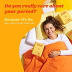 Livlit Large Size Ultra Thin Sanitary Pads, 100% Organic Cotton from Texas - Image 2