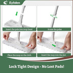 Eyliden Dust Mop, Sweeping & Mopping Kit | 58" Extended Long Handle, 36 - Image 4