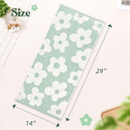 Jacquotha Floral Hand Towels Decorative Towel Set of 4, Bathroom & Kitchen & - Image 5