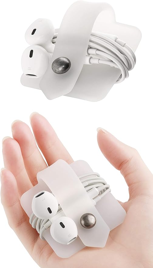 Cord Organizer Earbuds Holder Earphone Wrap Earphones Organizer Headset - Image 5
