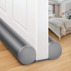 MAXTID Large Door Draft Blocker 30" Grey Bottom Door Draft Stoppers by MAXTID