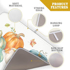 Fall Watercolor Pumpkin Leaf Dish Drying Mat 18 x 24 Inch - Image 4