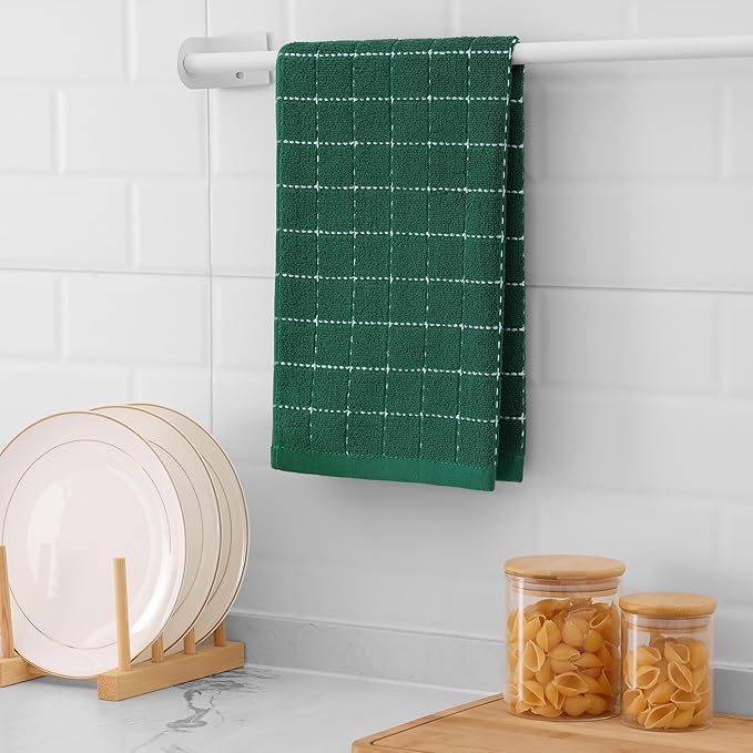 Mordimy 100% Cotton Terry Cloth Kitchen Towels, Super Soft and Absorbent Dish - Image 8