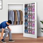 40-Pocket Over the Door Shoe Organizer - Image 6