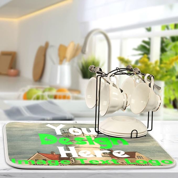 Custom Personalized Dish Drying Mat - Image 5