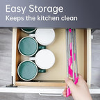Tomorotec Triangle Roll-Up Dish Drying Rack - Image 6