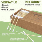 Bamboo Cotton Swabs - Image 7