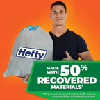 Hefty Ultra Strong Made with 50% Recovered Materials* Tall Kitchen Trash Bags - Image 2