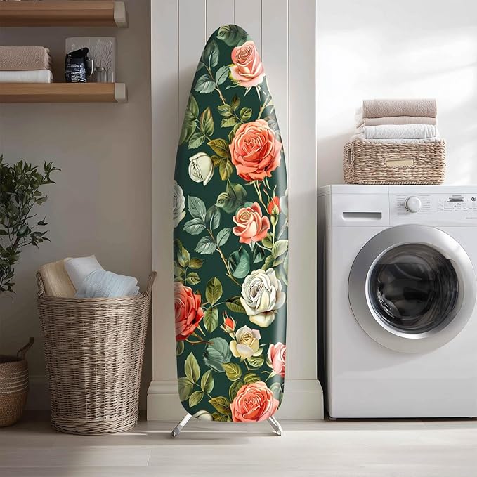 Vintage Rose Ironing Board Cover Stretch Fabric - Image 2