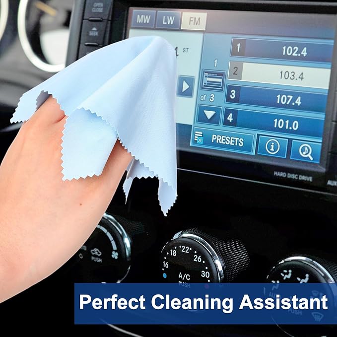 Frienda 50 Pcs Microfiber Cleaning Cloth - Image 6