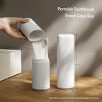 BALUCA Travel Toothbrush Case, Portable Tooth Brush Holder and Toothpaste Cover - Image 6