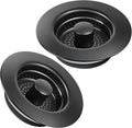 Kitchen Sink Drain Strainer 2 Pack, 304 Stainless Steel Pop Up Sink Stopper by TGOSOMT%C2%AE
