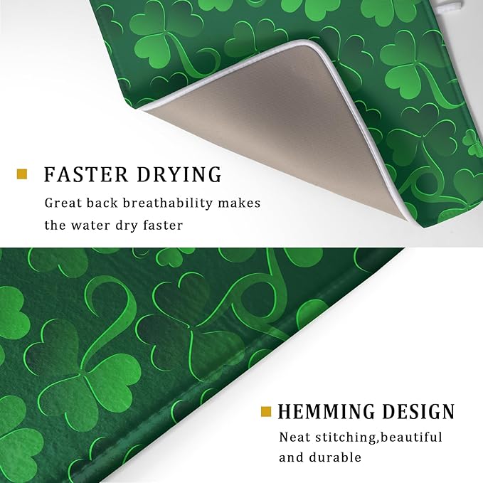 St Patricks Day Dish Drying Mat - Image 3