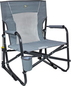 GCI Outdoor FirePit Rocker Low-Ride Outdoor Rocking Chair with Beverage Holder by GCIOUTDOOR