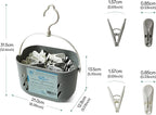 Premium Plastic Laundry Pegs, Windproof Clothes Pegs - Image 3