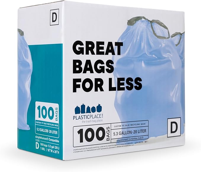 Plasticplace Custom Fit Trash Bags, Compatible - Image 2