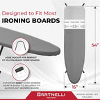 Bartnelli Ironing Board Cover and Pad, Made in Europe - Image 6