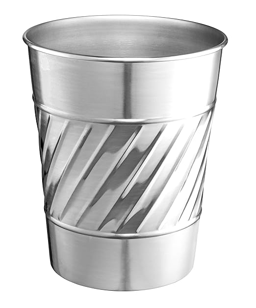 Monarch Abode Metal Bathroom Trash Can – Waste Basket by MonarchAbode