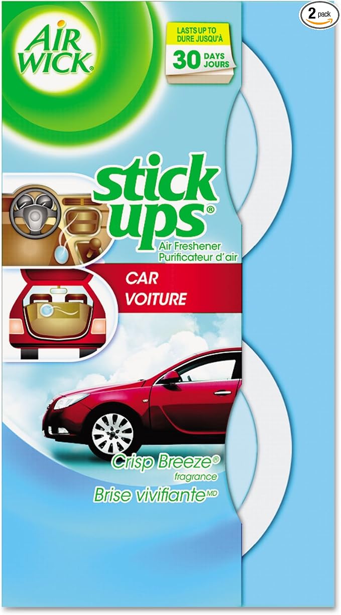 Air Wick Stick Ups Air Freshener, Crisp Breeze by AirWick