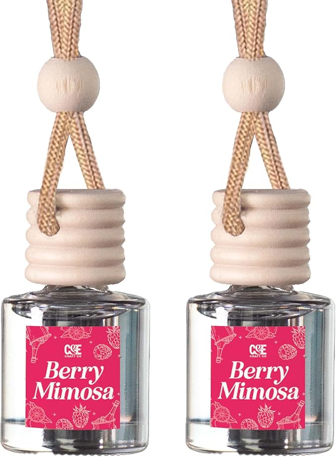 CANDECraftCo Car Air Hanging Fragrance Oil, Car Auto Freshener by CECraftCompany