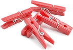 Jdesun 50 Pieces Photo Clips, Mini Plastic Picture Paper Clip Clothespins Peg - Image 5