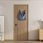 100% Linen Hanging Laundry Hamper Bag 20x27 Inch, Over the Door - Image 6