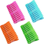 NZKNP 48Pcs Plastic Clothes Pins Heavy Duty, Laundry Clips by NZKNP
