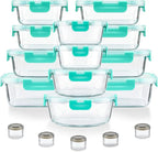 34pcs Glass Food Storage Containers - Image 8