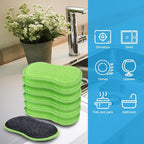 HOMEXCEL 12 Pack Multi-Purpose Scrub Sponges Kitchen Dish Sponge Non-Scratch - Image 3