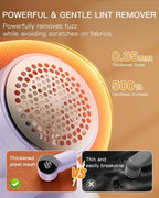 Electric Lint Remover and Fabric Shaver, Rechargeable Clothes Shaver - Image 5
