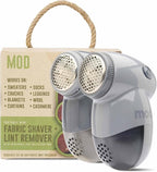 MOD 2 Pack Portable Fabric Shaver and Lint Remover, Reusable Pet Hair Remover by modernobjectsofdesign
