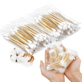 100 PCS Travel Size Cotton Swabs by PSPIKXEG