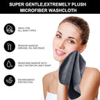 SINLAND Microfiber Facial Cloths Fast Drying Washcloth 12inch x 12inch - Image 6