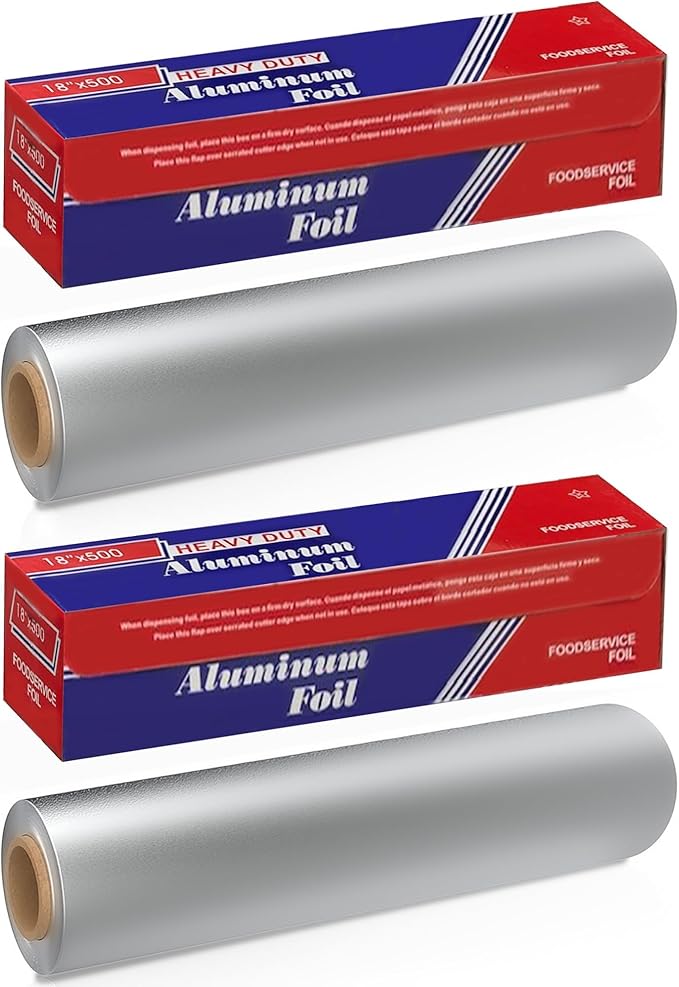 Ox Plastics Aluminum Foil Wrap | Heavy-Duty, Commercial Grade by OxPlastics