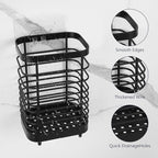 Wall Mount Toothbrush Holder for Bathroom, Stainless Steel Rustproof Toothbrush - Image 4