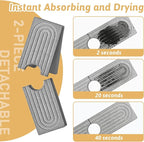 Diatomite Sink Protector for Kitchen, Super Absorbent Soap Drying Ttray Sponge - Image 5