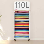 SUOCO Laundry Hamper on Wheels 100L, Clothes Basket - Image 4