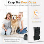 Heavy Duty Large Door Stoppers, Adjustable Spring Loaded Tall Doorstop Jammer - Image 3