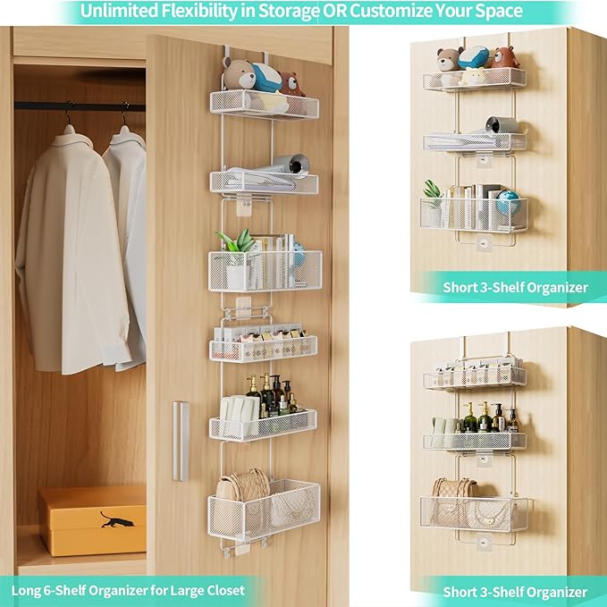 HapiRm Over Door Organizer Storage - Image 4