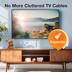 Delamu 157in Cord Hider Wall, TV Cable Hider Cord Covers - Image 7